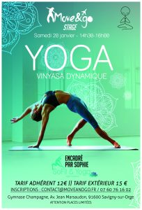 Flyer Stage Yoga Vinyasa