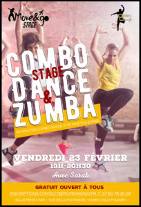 Flyer Stage Combo Dance-Zumba