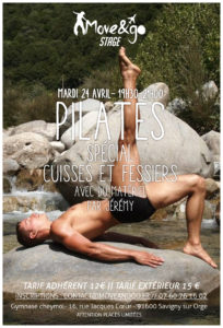 Flyer Stage Pilates Fessiers-Cuisses