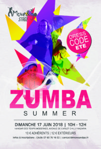 Flyer Stage Zumba Summer juin2018