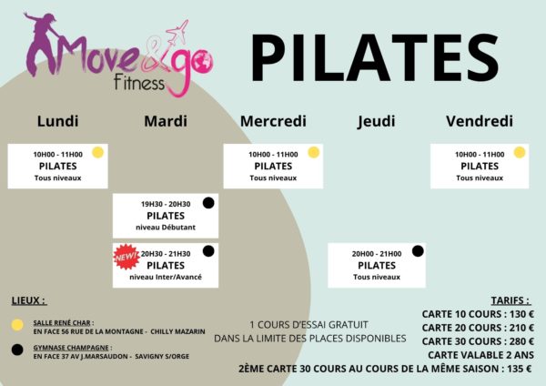 Pilates 20262027 verso