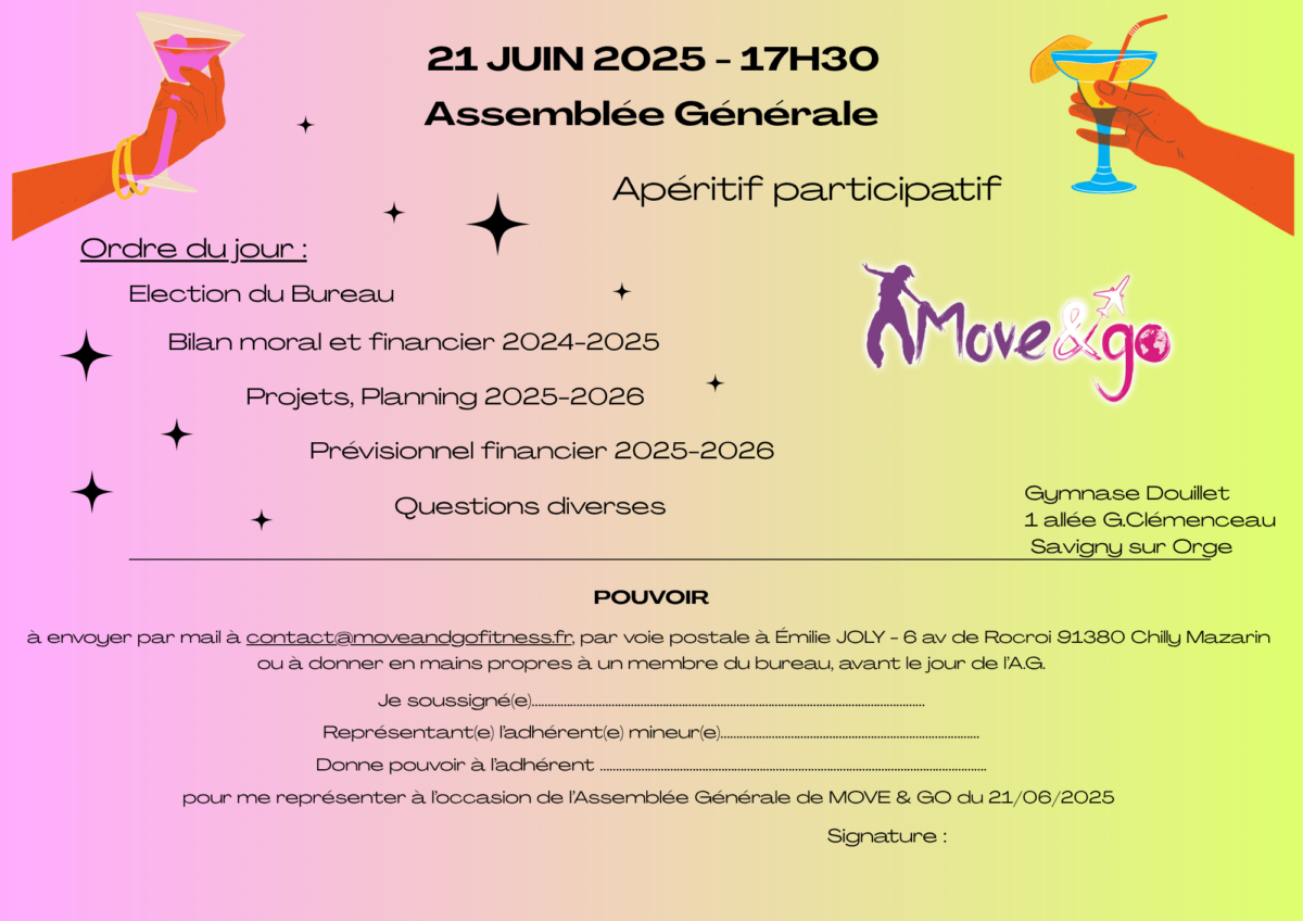 Convocation AG 2025