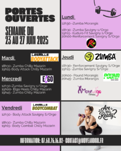 Portes Ouvertes JUIN 2025