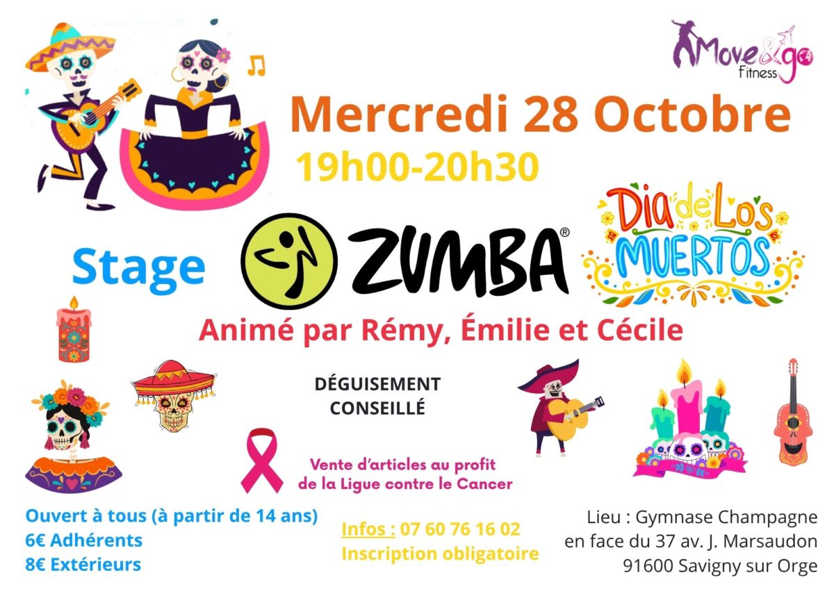 12 Stage Zumba Halloween 28oct26