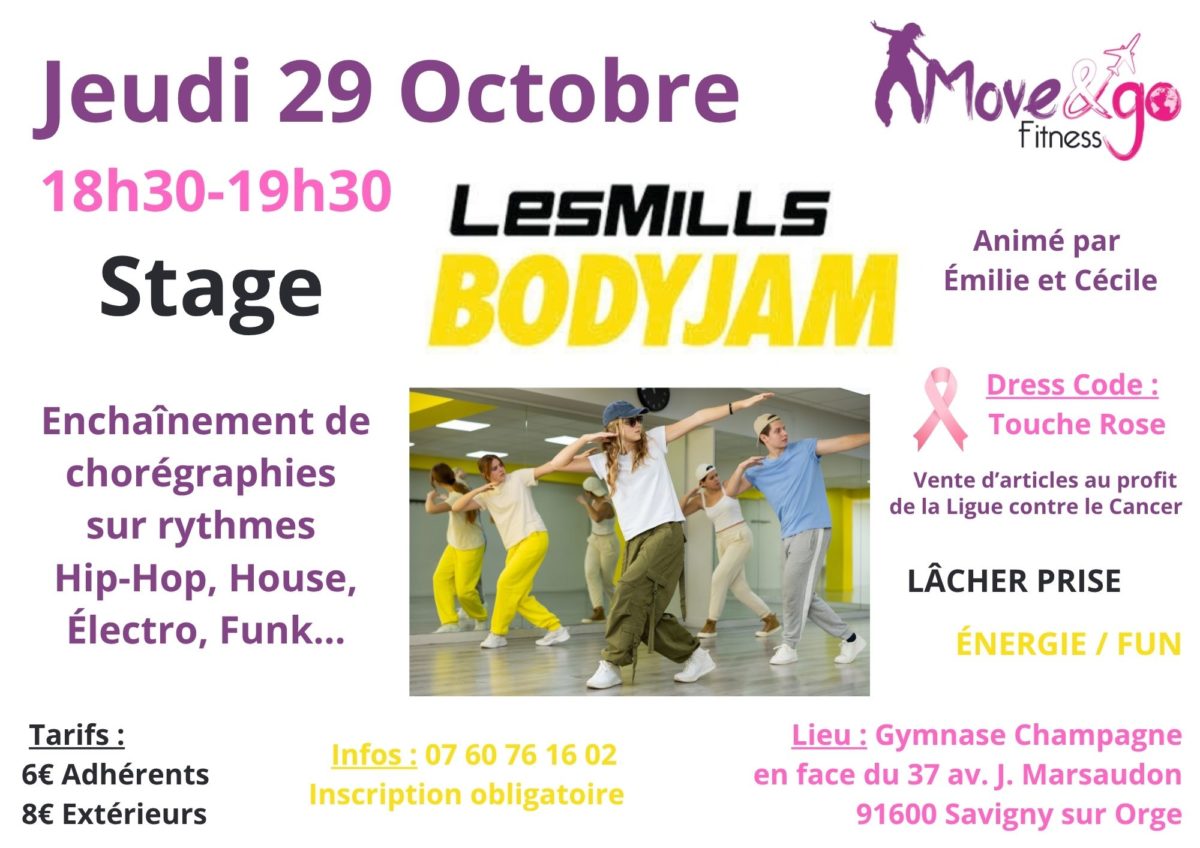 13 Stage Body Jam 29oct26